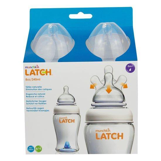 2 biberons latch 240 ml - Mommy And Me
