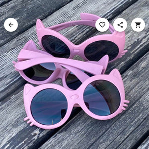 purple cat sunglasses