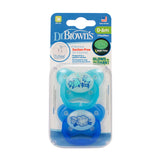 Prevent Glow in the Dark Pacifier 0-6M Pack of 2
