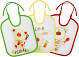 Bib with ties 3 pcs /small/ 0+months - Mommy And Me