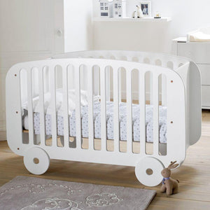 Baby car bed white 120*60 cm - Mommy And Me