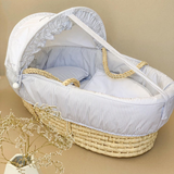 Woven basket with stand