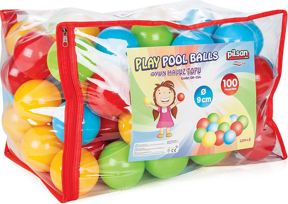 Play Pool Balls In Bag (100-Piece)