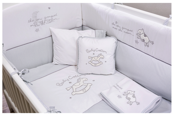 Baby Cotton Bedding Set (60x125Cm)