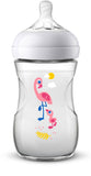Philips Avent Natural Plastic Bottle - Flamingo 260ml