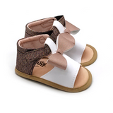 SANDALS WITH BOW AND VELVET  17-18-19