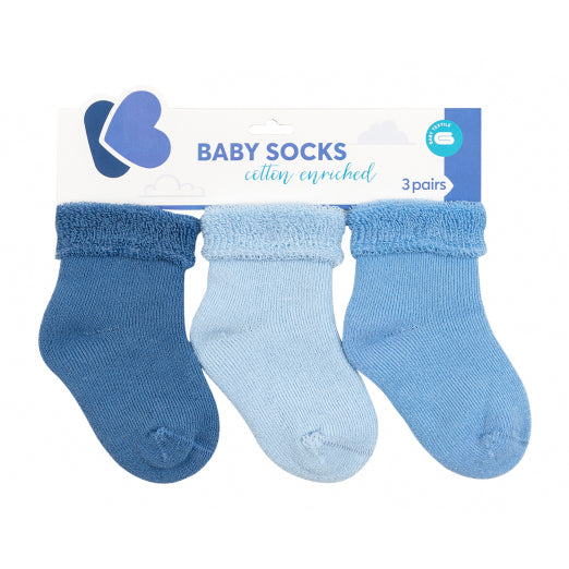 Baby Long Socks Thermal BLUE