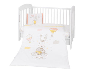 Bedding set 5 pieces rabbits in love