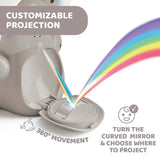 Rainbow bear projector