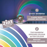 Rainbow bear projector