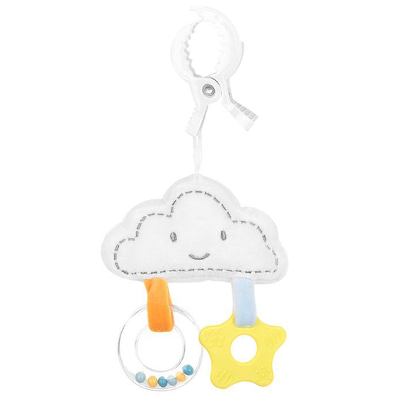 Toy with Clip Sleepy Cloud