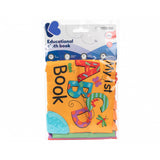 Educational cloth book with teether ABC