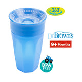 Cheers 360 Spoutless Transition Sippy Cup, (9m+), 2 Count