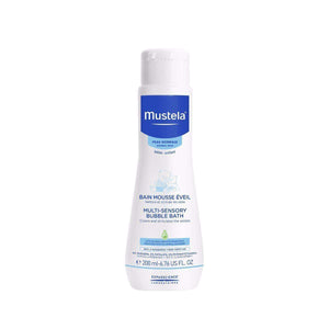 Mustela Multi-Sensory Bubble Bath (200 ml) البشرة العادية