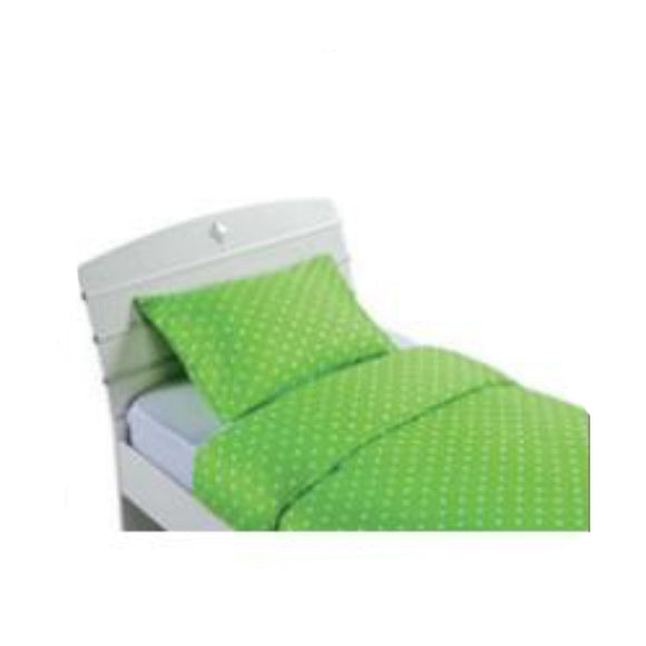 GREEN DOTTED BEDDING SET 100*200