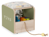 Montes Natural Play Desk + TOY BOX/PUFF