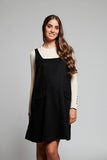 Levranda Gilet Dress - Black