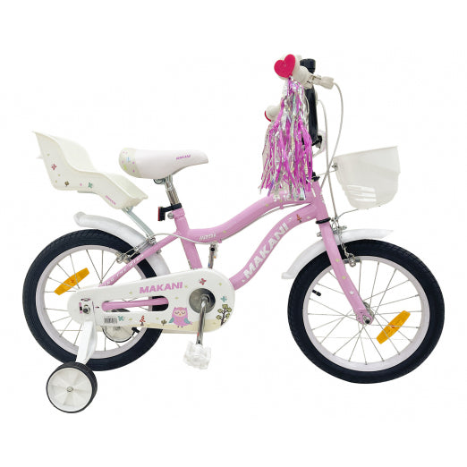 Makani Children Bicycle 16`` Aurora Pink