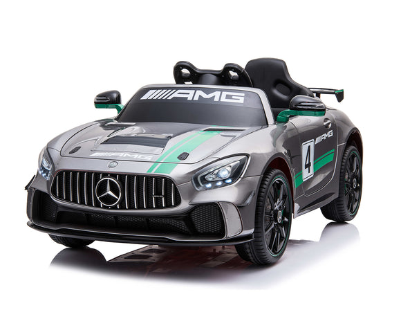 Rechargeable car Licensed Mercedes Benz GT4 Silver