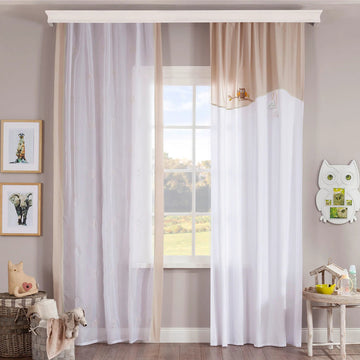Natura Baby Curtain & Sheer