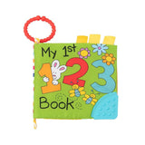 Educational cloth book with teether 123 - Mommy And Me
