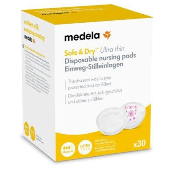 Safe & Dry Breast-Pads of Single Use Ultra-Thin 30 Pads