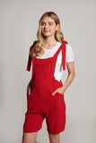 Janie Overall - Red
