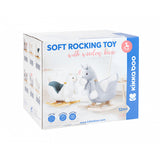 Rocking toy with seat and sound Grey Horse
