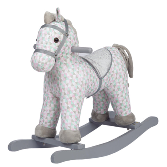 Rocking toy with sound White Horse