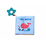 Educational cloth book with teether Sea world