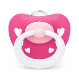 Nuk Signature Silicone Pacifiers 6-18m 1pc