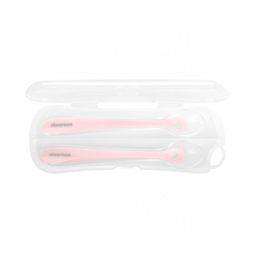 Silicone spoons in a case 2pcs