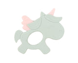 Silicone teether Unicorn Mint
