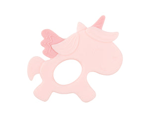 Silicone teether Unicorn Pink