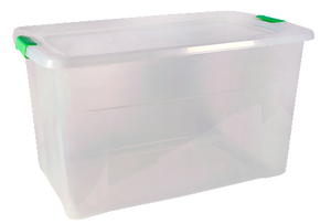 Storage Box With Lock | Amazon | 134 L | Plastic | Green