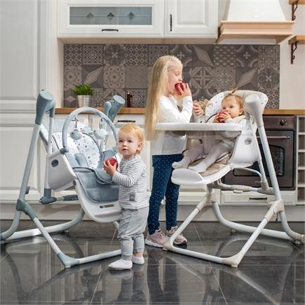 High Chair VENTURA grey - Mommy And Me